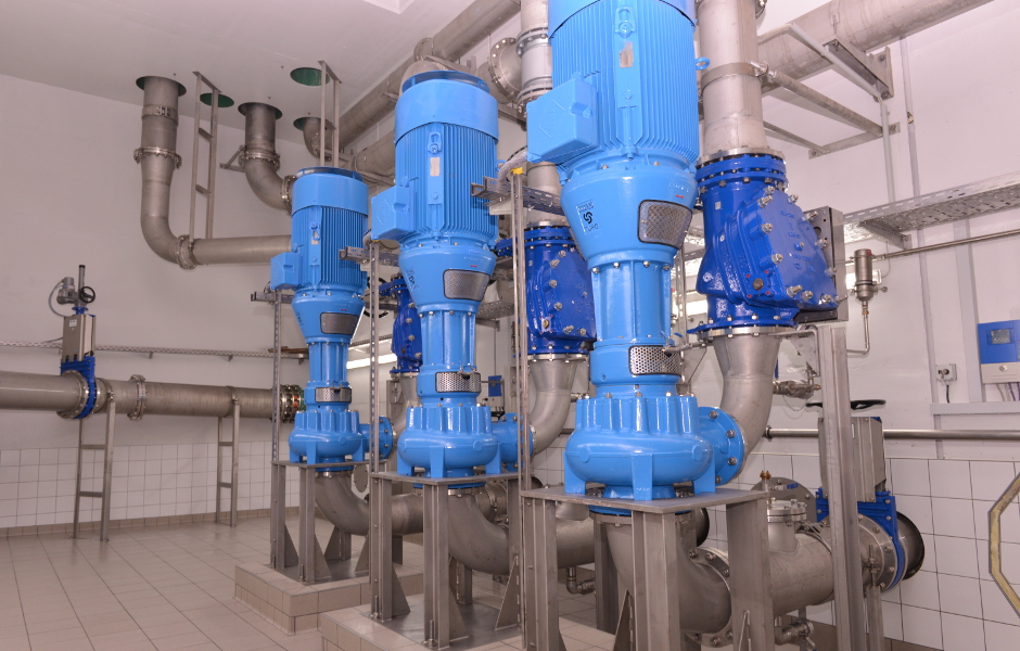 Turo® Vortex Pumps for pumping station in Germany