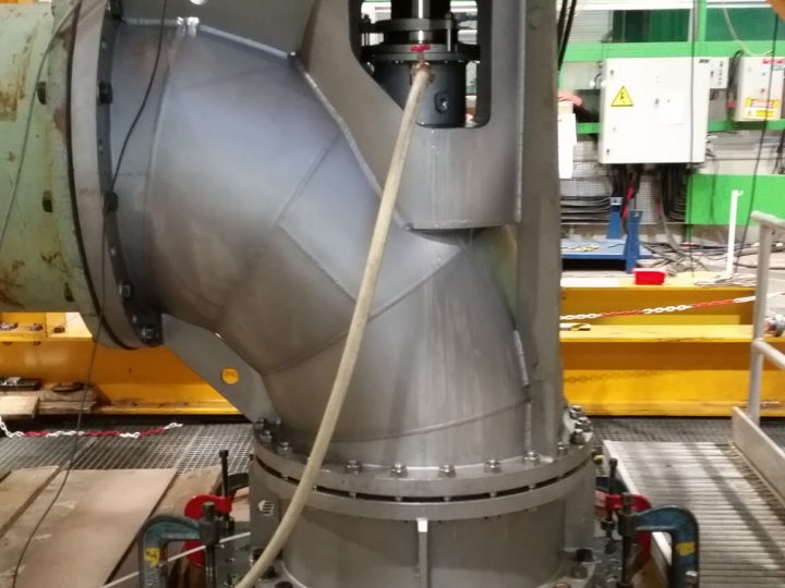 Successful performance test of the new Egger Elbow Propeller Pump generation