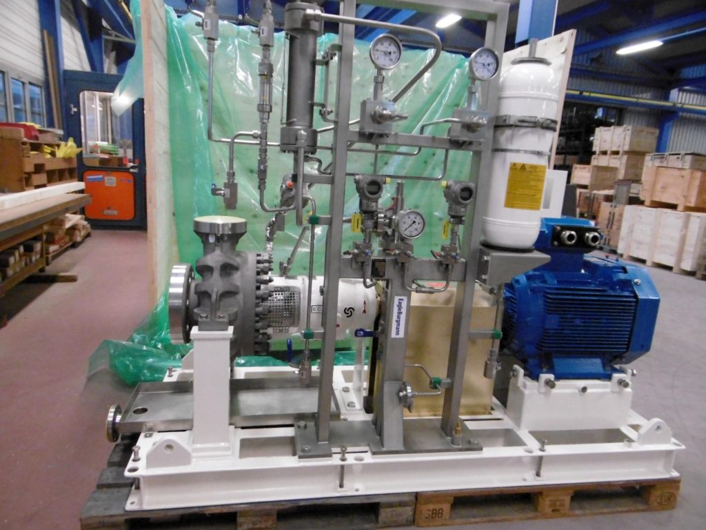 Egger Offshore Process Pump at shipping department