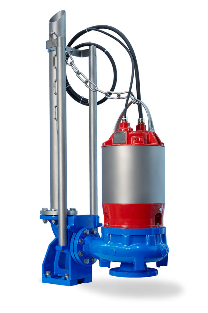 Egger submersible pump with internal cooling or oil lubrication