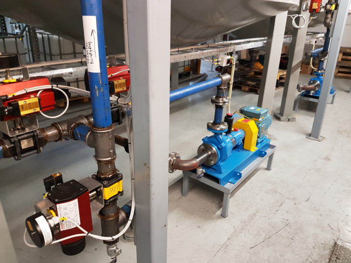 Transfer Pumps for Aluminium Pigments and Flakes in Sweden