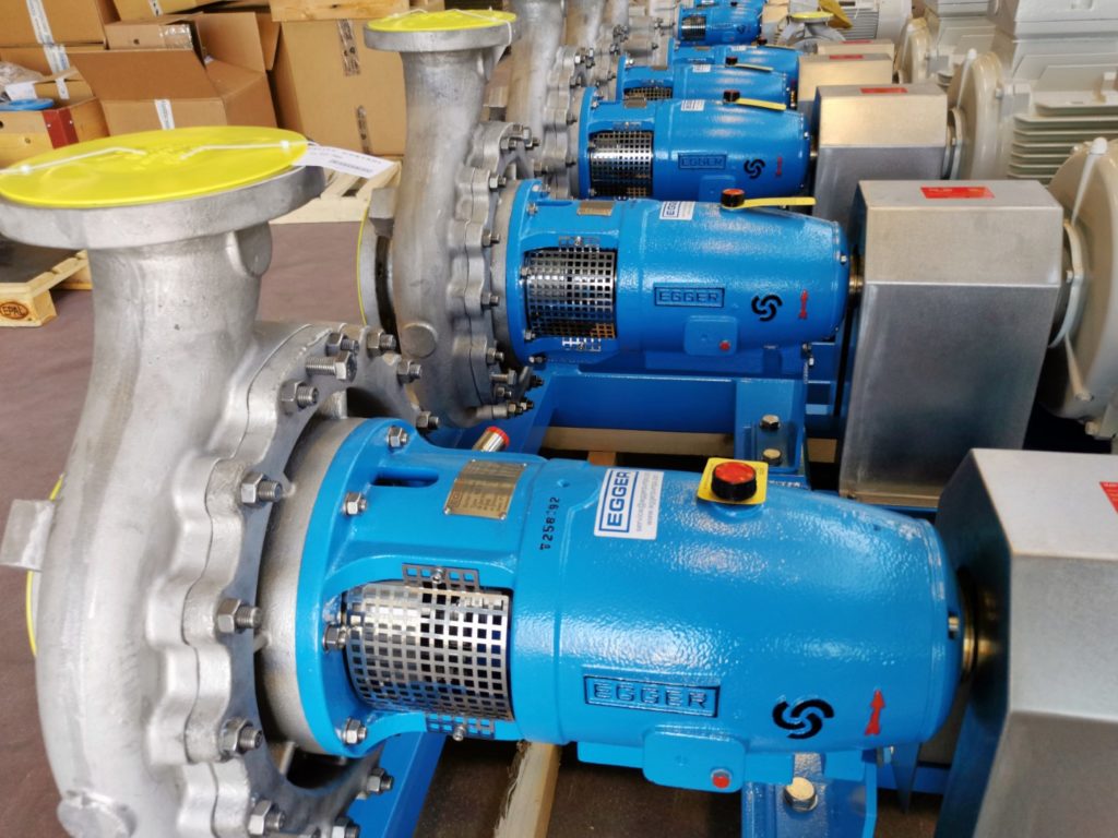 Egger Pumps Super duplex for salt industry